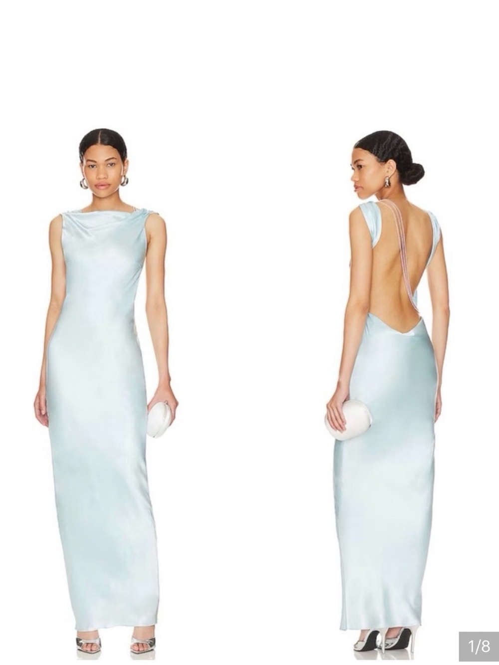 The Bar Pierre Gown – Ice Blue | Size 2